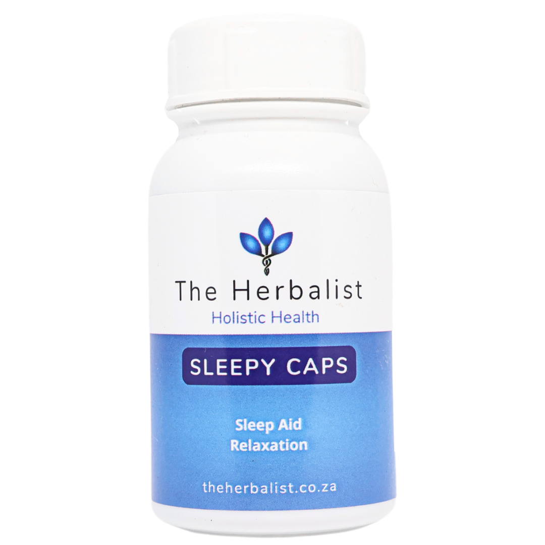 Sleepy Cas from The Herbalist assist in reducing stress, promoting deep sleep, and improving next-day energy.