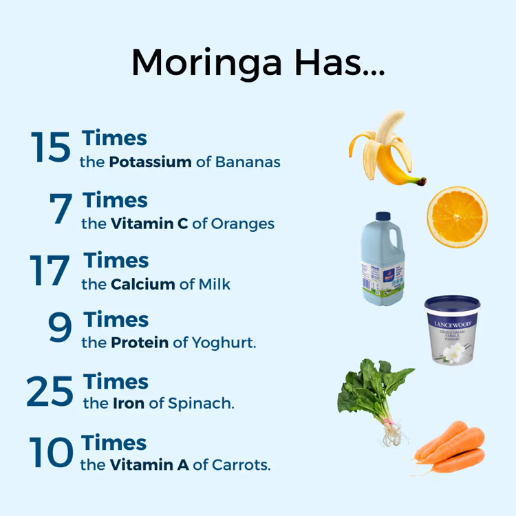 Moringa 60/120 Capsules